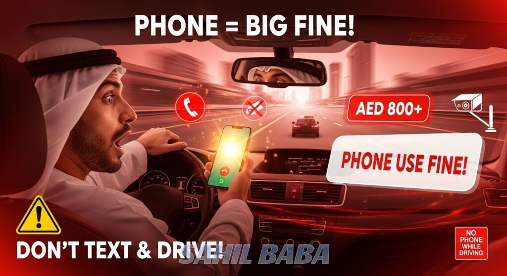 Using Mobile Phone While Driving Fines in UAE Stay Safe and Save Money